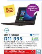Dell 3558 i5 Notebook