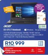 Acer E5-575 i7 Notebook-On 5GB Data Price Plan