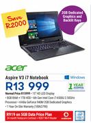 Acer Aspire V3 i7 Notebook-On 5GB Data Price Plan