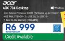 Acer AXC 704 Desktop