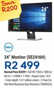 Dell 24" Monitor SE2416H
