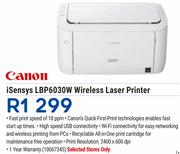 Canon iSensys LBP6030W Wireless Laser Printer