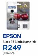 Epson Black 36 Claria Home Ink