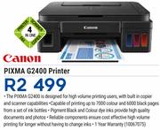 Canon Pixma G2400 Printer