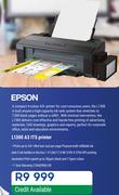 Epson L1300 A3 ITS Printer