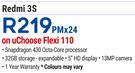 MI Redmi 3S-On uChoose Flexi 110