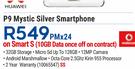 Huawei P9 Mystic Silver Smartphone-On Smart S