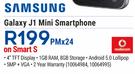 Samsung Galaxy J1 Mini Smartphone-On Smart S