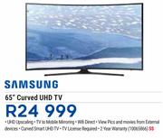 Samsung 65" UHD Curved TV