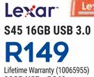 Lexar S45 16GB USB 3.0