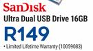 SanDisk 16GB Ultra Dual USB Drive