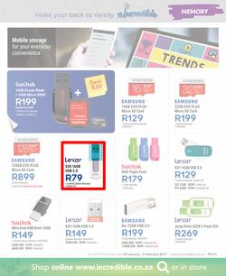 Incredible Connection : Back to Varsity (22 Jan - 5 Feb 2017), page 31