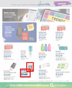 Incredible Connection : Back to Varsity (22 Jan - 5 Feb 2017), page 31