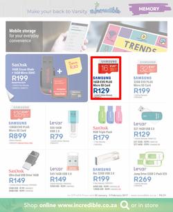 Incredible Connection : Back to Varsity (22 Jan - 5 Feb 2017), page 31