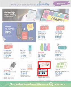 Incredible Connection : Back to Varsity (22 Jan - 5 Feb 2017), page 31