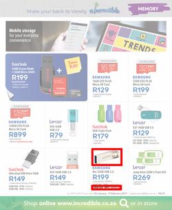 Incredible Connection : Back to Varsity (22 Jan - 5 Feb 2017), page 31