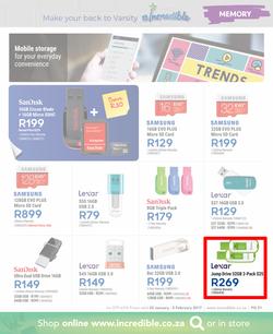 Incredible Connection : Back to Varsity (22 Jan - 5 Feb 2017), page 31