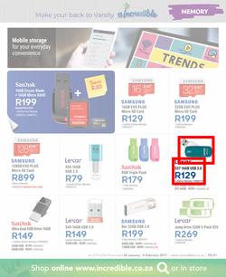 Incredible Connection : Back to Varsity (22 Jan - 5 Feb 2017), page 31