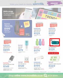 Incredible Connection : Back to Varsity (22 Jan - 5 Feb 2017), page 31