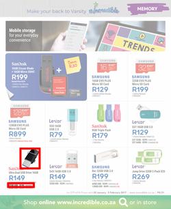 Incredible Connection : Back to Varsity (22 Jan - 5 Feb 2017), page 31