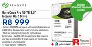 Seagate BarraCuda Pro 10TB 3.5" Internal Hard Drive
