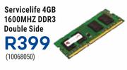 Servicelife 4GB 1600Mhz DDR3 Double Side
