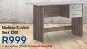 Madison Student Desk 1200