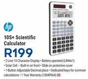 HP 10S+ Scientific Calculator