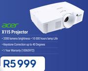 Acer X115 Projector
