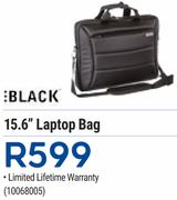 Black 15.6" Laptop Bag