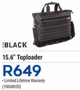 Black 15.6" Toploader
