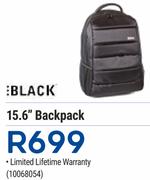 Black 15.6" Backpack