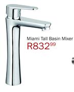 Miami Tall Basin Mixer