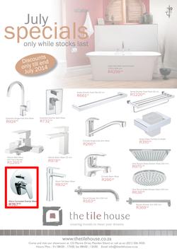 The Tile House : July Specials (1 Jul - 31 Jul 2014), page 1