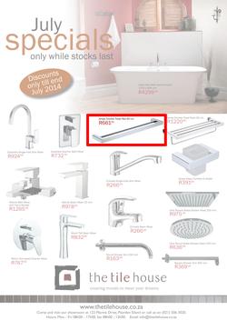 The Tile House : July Specials (1 Jul - 31 Jul 2014), page 1