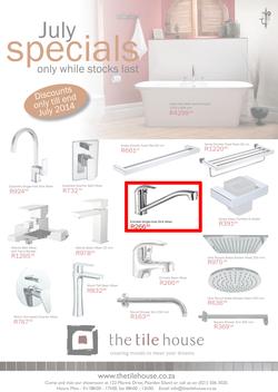 The Tile House : July Specials (1 Jul - 31 Jul 2014), page 1