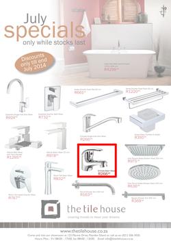 The Tile House : July Specials (1 Jul - 31 Jul 2014), page 1