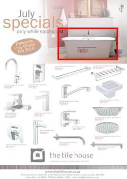 The Tile House : July Specials (1 Jul - 31 Jul 2014), page 1
