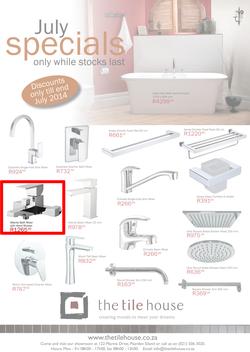 The Tile House : July Specials (1 Jul - 31 Jul 2014), page 1