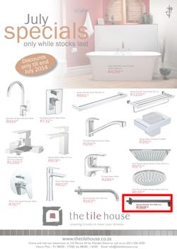The Tile House : July Specials (1 Jul - 31 Jul 2014), page 1