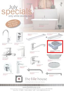 The Tile House : July Specials (1 Jul - 31 Jul 2014), page 1