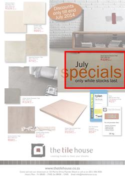 The Tile House : July Specials (1 Jul - 31 Jul 2014), page 2