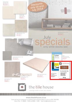 The Tile House : July Specials (1 Jul - 31 Jul 2014), page 2