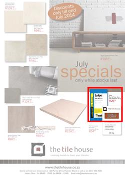 The Tile House : July Specials (1 Jul - 31 Jul 2014), page 2