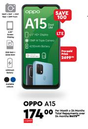 oppo a15 at pep cell