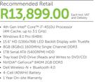 Dell Inspiron 15 3000 Series i7-4510U Notebook