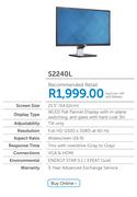 Dell Monitors S2240L