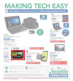 Incredible Connection : Making Tech Easy (25 Aug - 28 Aug 2016), page 1