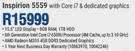 Dell Inspirion 5559 With Core i7 And Dedicated Graphics