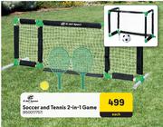 E-Jet Games Soccer & Tennis 2 In 1 Game-Each